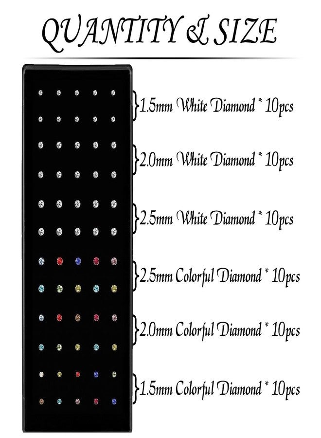 ijuerybai حلقات أنف لطيفة للنساء، حلقات أنف من الفولاذ الجراحي المقاوم للصدأ للنساء والرجال، مقاس 20 غرام، حلقات أنف صغيرة، حلقات أنف عظمية، مجوهرات جسم مضادة للحساسية، ثقوب أنف حقيقية، بكميات كبيرة، فريدة وصغيرة - مستقيمة/مختلطة - Image 3